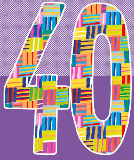 Picture of 40 BIRTHDAY CARD